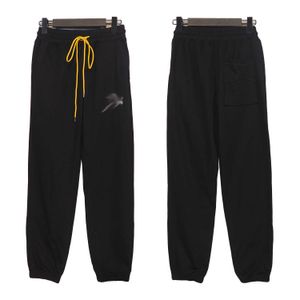 mens pants streetwear sweatpants hip hop Solid letter Embroidery Loose sports leggings