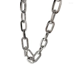 Chains Fashion Punk Metal Choker Necklace For Women Top Quality Jewelry Hip-hop Long Chunky Chain