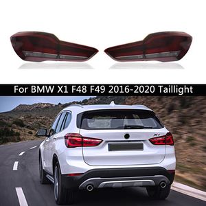 Car Taillight LED BMW X1 F48 F49リアライトブレーキランニングフォグ照明アクセサリーのリアランプアセンブリ