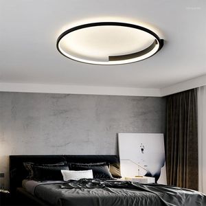 Taklampor inomhusbelysning modern för rum dekor kök badrum levande dekoration svarta ljuskronor fixturer videluz
