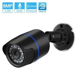 Dome Cameras 8MP 4K Ultra HD IP 5MP Bullet Web Audio Record Motion Detection Waterproof Outdoor XMeye Cloud H.265 221107