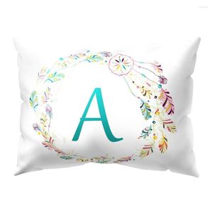 Pillow A-Z Letters Dream Catcher Cusion Cover 30 50cm Throw Case Sofa Bed Home Decor