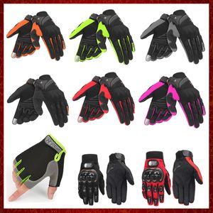 ST30 Motorcycle Gloves Moto Touch Screen Breathable Powered Motorbike Racing Riding Bicycle Protective Gloves Summer Men Cycle Gloves