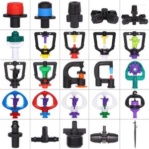 Watering Equipments Garden Irrigation Rotating Misting Refraction Hanging Nozzle Sprinkler Dripper Greenhouse Lawn Beds Spray Humidifier