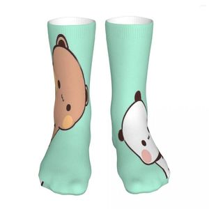 Herrensocken Pandabär Bubu Dudu Socke Herren Damen Polyesterstrümpfe Anpassbar Lustig