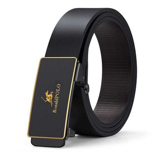 New Men's Brand Belt Automatic Buckle Youth Simple Paul Cow Leather Belts Fashion men women Jeans Business Belt Black Multiple styles