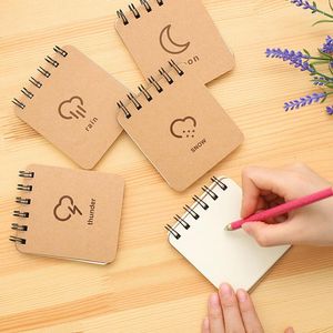 Ellen Brook 1 PCS Cute Agenda Weather Moustache Coil Book Creative Stationery Office Supplies School Notebook Diary Notepad