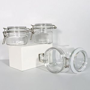 Storage Bottles Kitchen Jar For Spices Cover Container Glass Jars With Lids Cookie And Wholesale