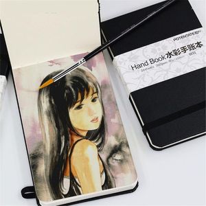 300GSM 24シート水彩パッドスケッチ文房具ノートブックマーカー用品を描くための卸売