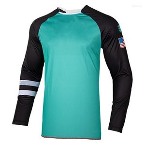 Giacche da corsa 2023 Maglia da discesa Ciclismo Mountain Bike Motocicletta Crossmax Camicia Ciclismo Abbigliamento MTB TDH MX Uomo manica lunga