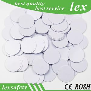 500pcs RFID 13.56MHZ NFC Tag carte 1K Compatibile S50 F08 Smart Chip Tag ISO14443A NFC Coin Card Dia 30mm