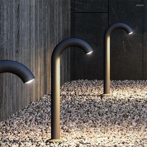 1 pz Impermeabile 10 W Giardino Esterno Rubinetto Dell'acqua Luce Paesaggio Pathway COB Prato Riflettore Cortile Villa Pilastro Paletto