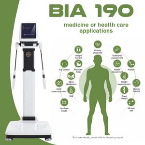Diagnóstico da pele Estética Teste de gordura Manual de análise do corpo de análise escala de pesar de beleza Reduzir o analisador de composição da BIA