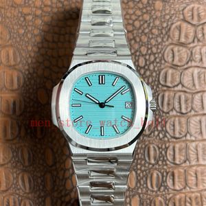 GRF Maker Release Herren Uhren mm Nautilus a Sky Blue Dial L Stahl Cal SC Bewegung Transparent Mechanical Automatic Watch Men s s