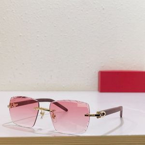 Carti santos occhiali da sole firmati per uomo antiriflesso fotocromatici donna occhiali da sole occhiali senza montatura occhiali rettangolari unici in legno lunettes luxe femme