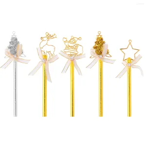 Decorações de Natal 5 Bolo de inverno Picks Pick Fruit Pick Party Decoration Cupcake Holiday Toppers