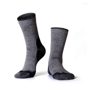 Sportsocken Outdoor Herren Damen Verdickte Winter Warme Merinowolle Radfahren Wandern Ski