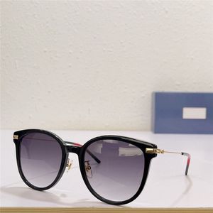 Novos óculos de sol de design de moda 1196 Big Cat Eye Frame simples e popular estilo versátil ao ar livre UV400 Proteção óculos