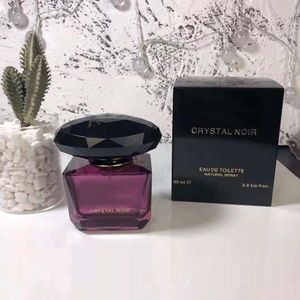 Marka Designer kobiety perfumy krystalicznie różowy żółty czarny diament 90ml edt spray dobry zapach długi czas pozostawiając mgiełkę do ciała szybka wysyłka