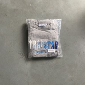 Trapstar T Shirt Mens T-Shirts Summer Tshirt Trapstar Short Suit 2.0 Chenille Decoded Rock Candy Flavor Ladies Embroidered Trapstar Bottom Tracksuit T Shirt 260