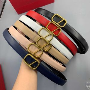 Cintura moda donna Cinture firmate classiche con fibbia retrò con lettera Jeans semplici e versatili Cintura sottile larghezza 2,3 cm Confezione regalo