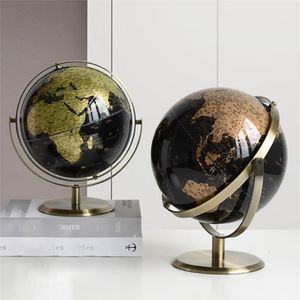 Juldekorationer Earth Model Luxury Home Decoration Accessories Inomhusfigur vardagsrum Ornament Office Desk Decorative Gift 221109