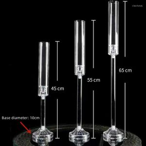 Держатели свечей набор из 3 акриловых канделябрных длинных стола с центральным держателем свадебной ужин домашний декор