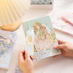 80Sheets A5 Journal Notebook Sketchbook Notebooks for School Kawaii Diary Agenda Notepad Diaries Söta brevpapper