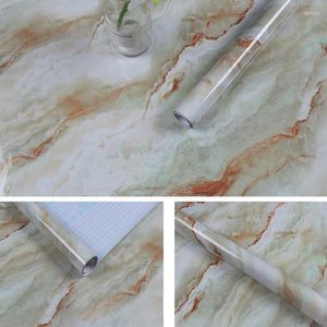 Wallpapers Modern Waterproof Marble Wallpaper Contact Paper PVC Wall Sticker Self Adhesive Bathroom Kitchen Countertop Home Decorative Film