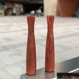 Other Smoking Accessories Natural Rose Handmade Wood Smoking Filter Tips Diameter 8Mm Herb Pipe Tobacco Cigarette Holder Moutiece Ac Dhzw0