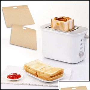 Andra Bakeware Kitchen Dining Bar Home Garden Toaster P￥sar Grillade ostsm￶rg￥sar ￅteranv￤ndbara nonstick Bake Toast Brea OT40E