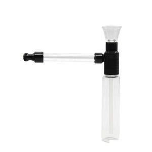 Rökande rör Metallhandrörsfilter Rökningsglas Vattenrör Mini Hookah Tube Cigarett Torr Herb Röktillbehör Drop Leverans H DH9OA