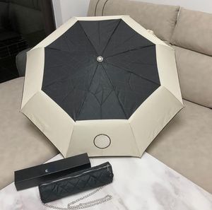 Elegancki Designerski Parasol Patchwork Słońce Deszcz Kobiety Parasole Dziewczyna Składane Parasole