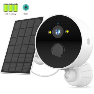 Dome Cameras Wi-Fi 1080p HD Solar Outdoor Security Icsee Wireless встроенная батарея Домашняя пуля Baby Monitor 221108