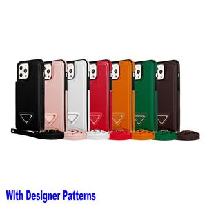 Case di telefono con design in pelle top per iPhone 14 pro max 13 12 mini 11 xs xr x 14Plus wristband wristband cover posteriore cover di lusso mobile guscio mobile guscio porta portafoglio custodia