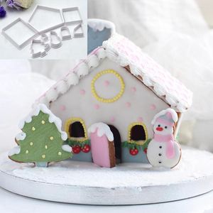 Backformen, Weihnachtsdekoration, Keksausstecher, Kuchen, Fondant, DIY-Werkzeuge, Zuckerhandwerk, Kunststoff, Edelstahl, Tierform