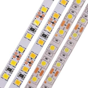 شرائط 5M LED شريط SMD 5054 60leds/M شريط مقاوم للماء ضوء مرنة DC12V 2835 120leds/M الأضواء ديكور المنزل