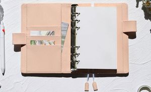 Quaderno Filofax A6 a fogli mobili in stile hobo, diario di cancelleria giapponese