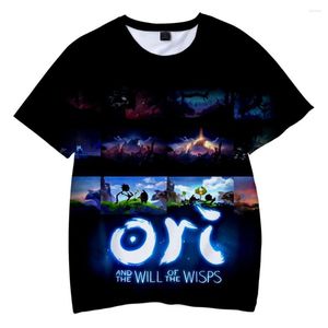 Men's T Shirts 2022 Ori And The Will Of Wisps T-shirt 3D Short-sleeved Boy/girl/kids Cute Stylish Cartoon Oversized Tee