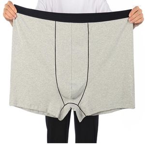 Mutande 4 pezzi 3-13XL Intimo uomo Vita alta Cotone Plus Size Boxer Pantaloncini larghi Oversize Grasso Estate Uomo adulto