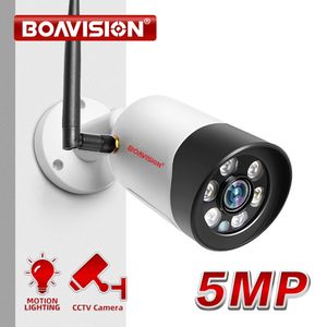 Dome Cameras HD 1080P 5MP Wifi IP Outdoor Wireless Full Color Night Vision CCTV Bullet Security TF Card Slot APP CamHipro 221108