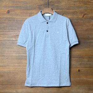 Varum￤rke Mens Polos T Shirts Stone Brodered Round Badge Logo Island Cotton Casual Business Short Sleeve Classic Shirt 08