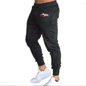 Męskie spodnie Africa Twin CRF 1000 L Printing Mode Fashion Streetwear Spodery Wiele kieszeni mięśniowe dresowe dres dresowy