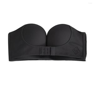 Bustiers Corsets mulheres Sexy lingeram lingerie de cor de lingerie de sutiã lingerie sem alças