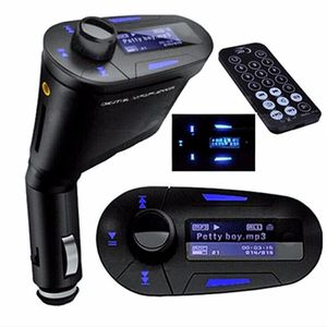 Ny bil MP3 -spelare Bluetooth -kit FM -s￤ndare Modulator USB MMC LCD med fj￤rrf￶rs￤ljning260w