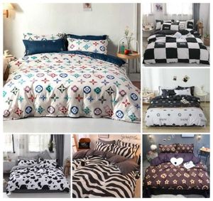 23 Luxurious Brand Duvet Cover Set Black White Litting S Twinqueenking Taille Grid Counter