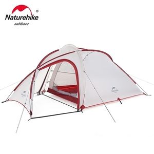 Namioty i schroniska Hiby 3 4 3 4 -osobowa rodzina podróż Ultraflight Waterproof Toranining Portable Outdoor Camping 221108