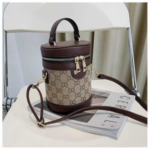 mobile phone new fashion Mini bucket cylinder bag Portable sling single Shoulder Messenger Bag female Purses Sale