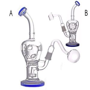 Bong ad acqua alta Narghilè Percolatore Pipa ad acqua Inebriante Dab Rigs Tabacco per erbe Pipa Accessori per fumatori con banger da 14 mm