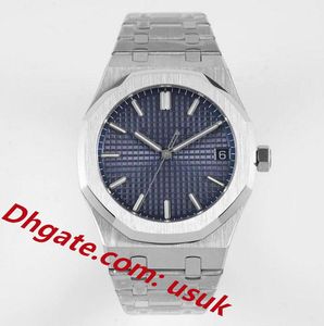 Reloj para hombre de gran calidad, relojes mecánicos automáticos, relojes de pulsera de negocios de acero inoxidable de 41MM para hombre, reloj de pulsera de moda para hombre